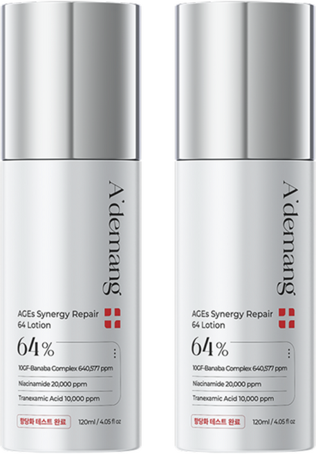 아드망 항당화 에이지이에스 시너지 리페어 64 로션, 2개, 120ml