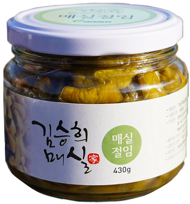 광양 매실장인이 만든 가남 매실절임 430g (유리병), 1개