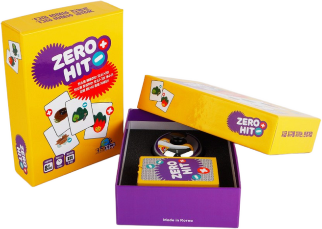 환경교육 탄소중립 보드게임 제로힛(ZERO-HIT) - 단단박스형, 1개