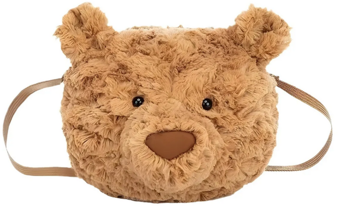 위아몰 곰돌이 크로스백 미니 가방