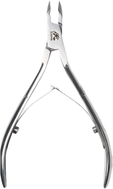 카라 고급 네일 니퍼 큐티클 제거 네일케어, 1개, 실버