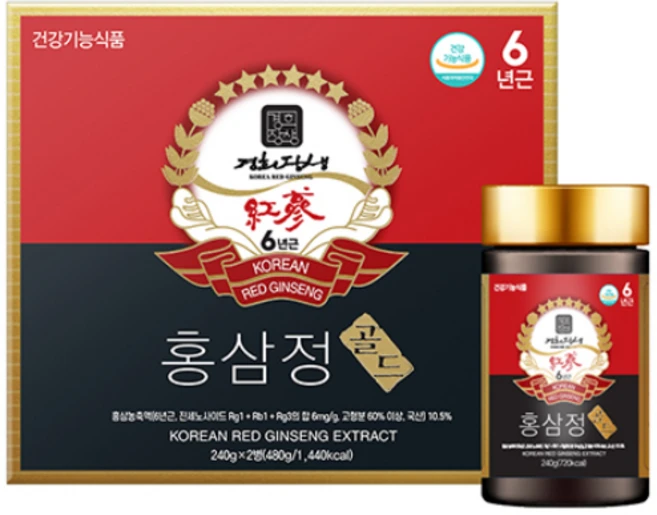 경희장생 홍삼정 골드, 240g, 2개 - 쿠팡