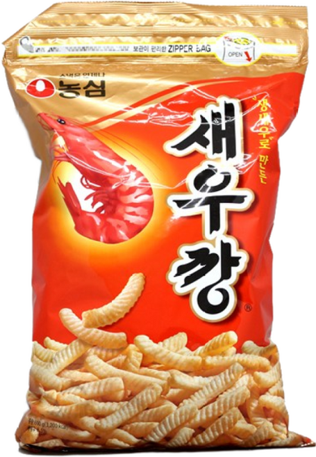 농심 새우깡, 600g, 3개