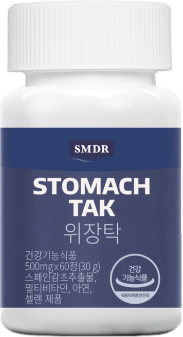 SMDR 위장탁 (위 점막 보호 위 건강에 도움), 1개, 60정 - 쿠팡