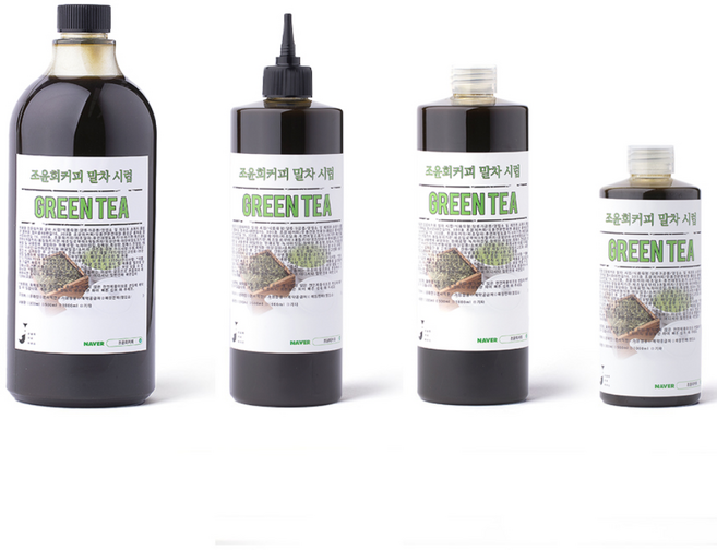 어린잎 말차시럽 300ml 500ml 1000ml/조윤희커피, 1개