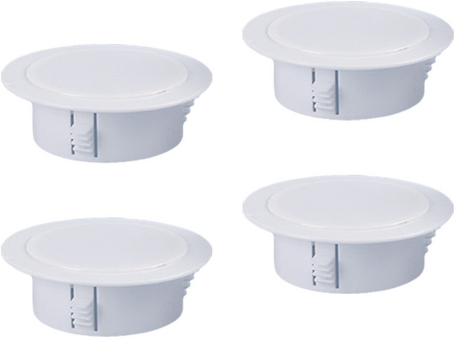 아띠꼴로 4개1세트 에어컨 구멍 마개 배관 가리개 가스배관 덮개, 1세트