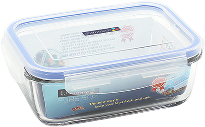 루미낙 퓨어박스 밀폐용기세트, 385ml(3p) + 820ml (2p), 1개