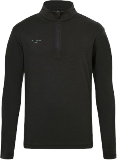 아이더 세이프티 TS-F2514 플리스 반집업 티셔츠 (다크브라운)