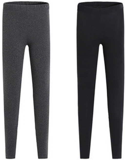 말랑마쥬 쫀쫀 모달 9부 레깅스 2컬러팩 빅사이즈