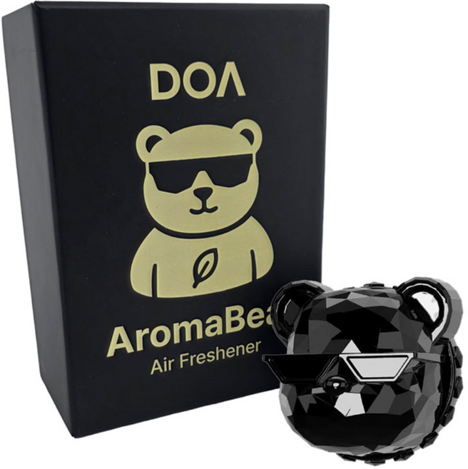 도아 아로마베어 고급 차량용 방향제 디퓨저 자동차 국내생산, 제트블랙 x 미스틱위스퍼, 1개