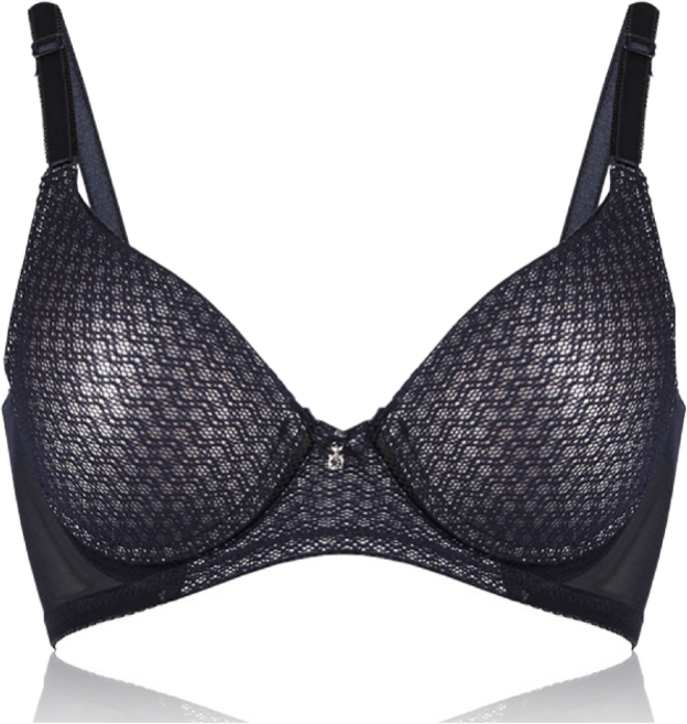 비너스자스민 여성속옷 투톤 시스루 몰드 브라 1255 브래지어