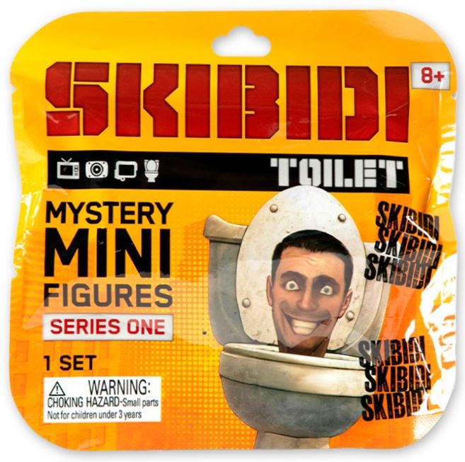 스키비디토일렛 미스터리 미니 피규어 1개 (랜덤발송)