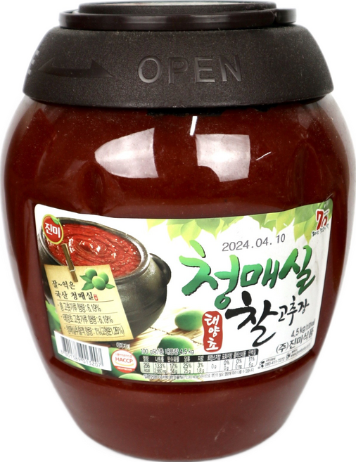 [일가집] 청매실 고추장 4.5kg, 1개