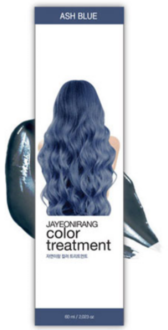 자연이랑 컬러 트리트먼트 _애쉬 블루, 애쉬 블루, 3개