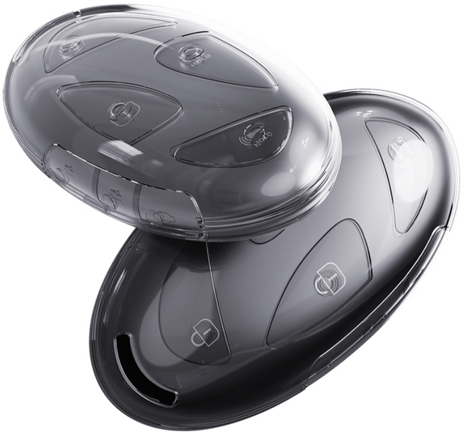 디올 뉴 싼타페MX5 펠리세이드 그랜져 쏘나타디엣지 더뉴 투싼 코나 아반떼 CN7 아이오닉 현대 키케이스 TPU 투명 호환상품 [1+1], B.투명+투명블랙