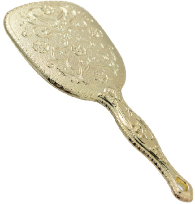 설래임 세븐스타 엔틱 공주거울 GS공주경 타원, 골드, 1개