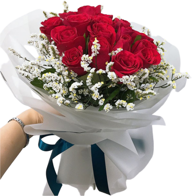 전국생화꽃다발 배달 고급꽃다발 여자친구생일선물추천 연주회꽃다발, 타입2, 1개