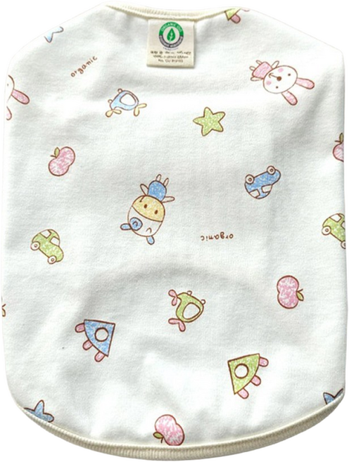 오가닉코튼 강아지옷 민감피부 착용가능, 장난감, 화이트, 1개