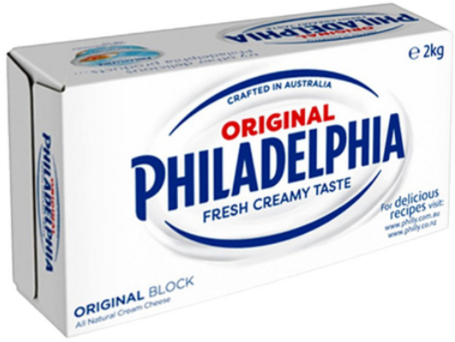 필라델피아 크림치즈, 1개, 2kg