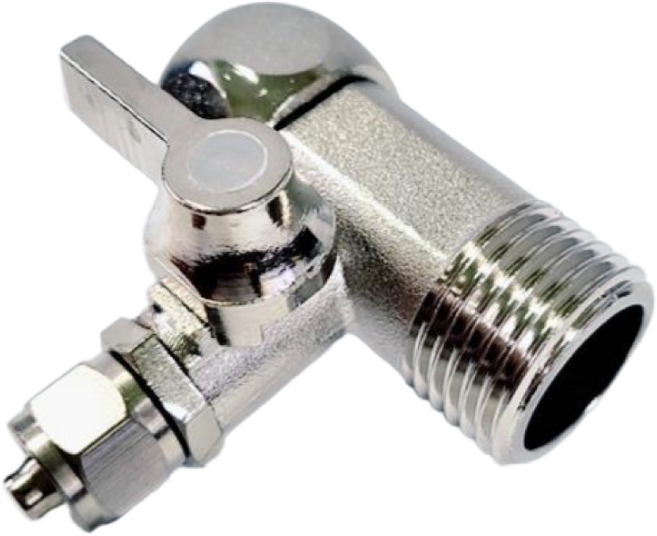 채움수도 정수기 밸브 어댑터 소형 호스용, 1개