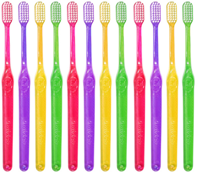 아미덴 플러스 치과 전용 교정일반모 칫솔, 12개입, 1개