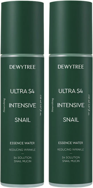 듀이트리 울트라 S4 인텐시브 스네일 에센스워터, 150ml, 2개