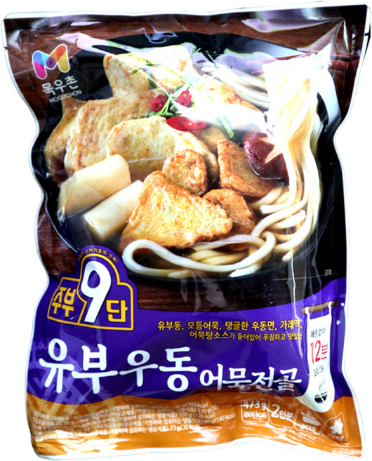 [목우촌] 유부우동 어묵전골 423g 1개