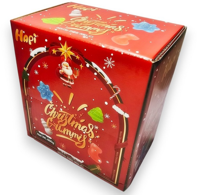 하피 크리스마스 구미 60여봉지 대용량, 1개, 600g