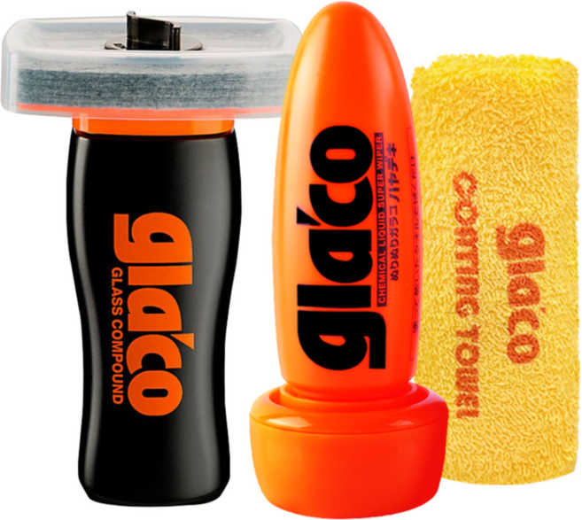 소프트99 글라코 유막제거제(G-47)+발수코팅제(G-4) 유리세정제, 1세트, 175ml