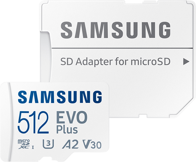 삼성전자 마이크로SD카드 EVO PLUS MB-MC512SA/KR + SD카드 케이스, 512GB, 1개