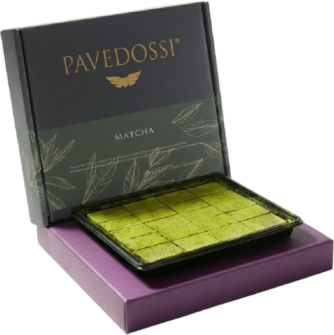 파베도씨] 수제 말차 파베 생초콜릿(국산 녹차), 130g, 2박스