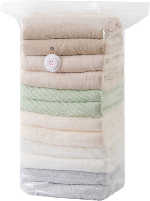 스텔라룸 청소기 필요없는 이불 의류 여행용 압축팩, 1세트, 4개입