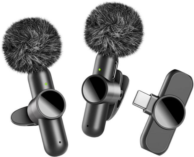 크레디오 무선 핀마이크 HREC10 에코 이펙트 노이즈 캔슬링 유튜브 마이크, CREDIO-HREC10