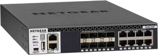 넷기어 XSM4316S [Full L3 / 10Gbps 8Port UTP + 10Gbps 8Port SFP / Desk or Rack Type]