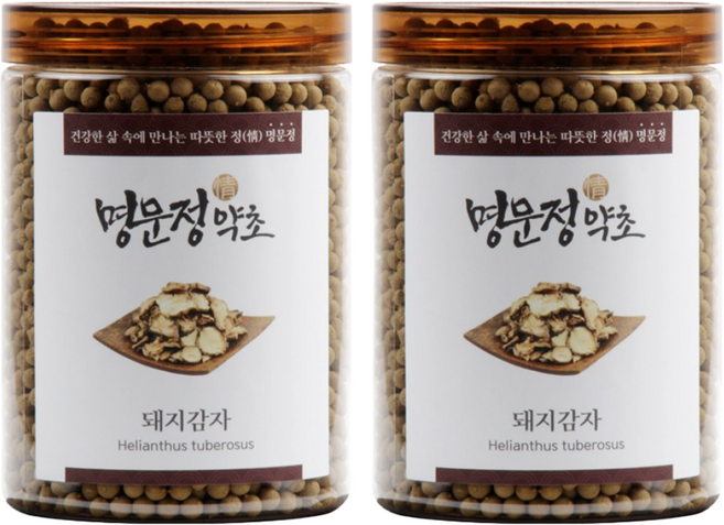 명문정약초 국산 돼지감자 환, 2개, 350g