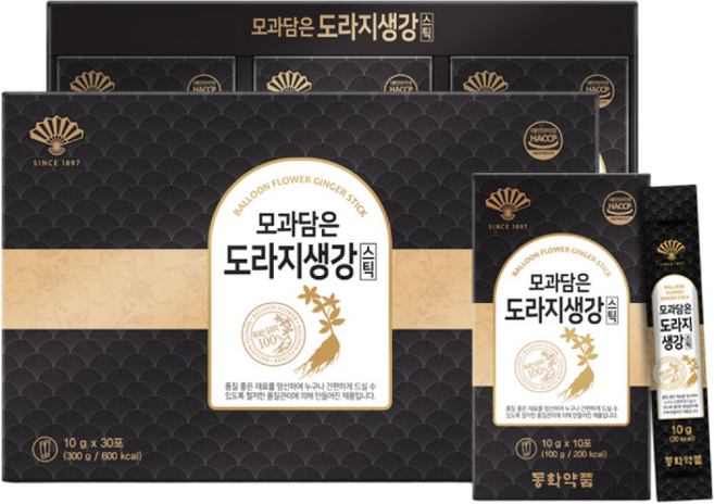 동화약품 모과담은 도라지생강스틱 30포, 10g, 1박스