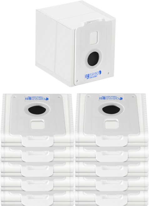 대한우리필터 오브젯 청소기 올인원타워 먼지봉투 10매 A9 A9S VDS-ST1AU 호환용, 10개, 수량