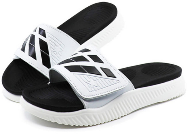 남녀공용 푹신한 이중쿠션 벨크로 슬리퍼 빅사이즈