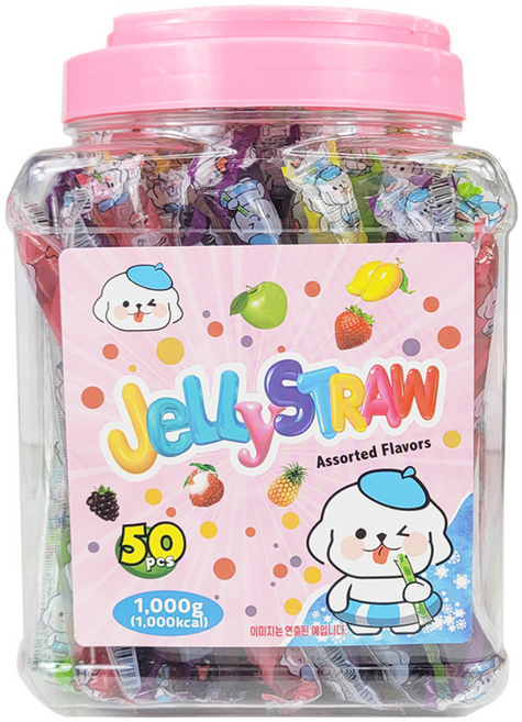 투데이 젤리스트로우, 1kg, 1개