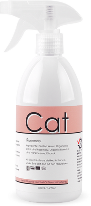 플로랩 반려묘 탈취 향균 스프레이 로즈마리, 1개, 500ml