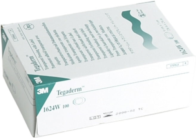 3M 테가덤 6*7cm 1624W 방수필름 방수반창고, 100개