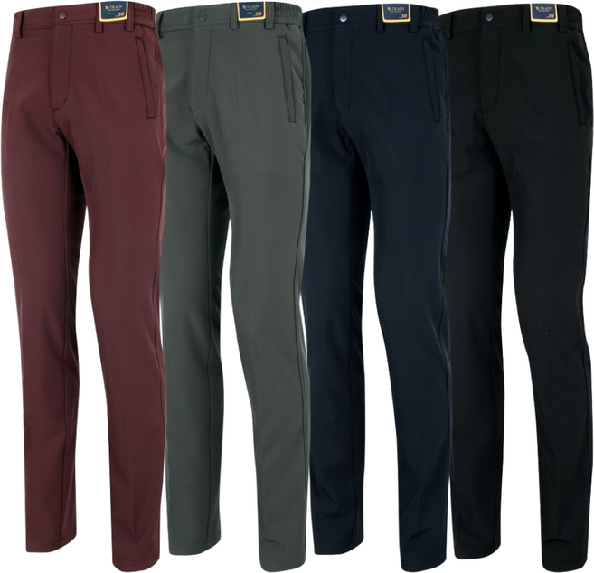 트레디 남성 겨울용 노턱 허리밴딩 기모바지 SWP-1422