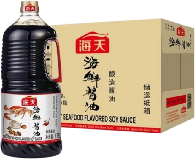 해천 해산물용 간장, 1.75L, 6개