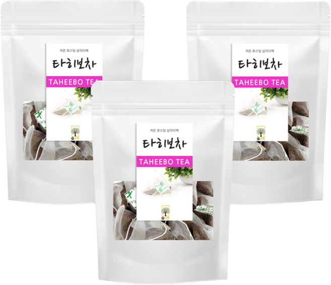타히보 차 50티백 삼각티백 숲으로허브, 50g, 50개입, 3개
