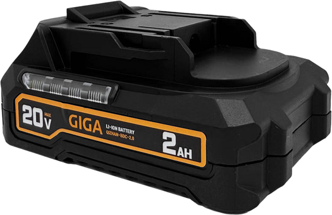 기가 마끼다 호환 배터리 18.5V 2.0Ah 전용 충전기포함, 1개, 1개입