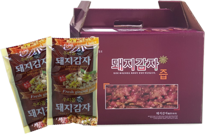 청심웰빙 돼지감자즙/ 돼지감자여주즙 110ml 50포, 1개