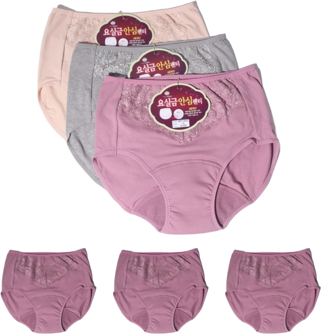 위키란쥬 국산 4중 안심 요실금팬티 3P