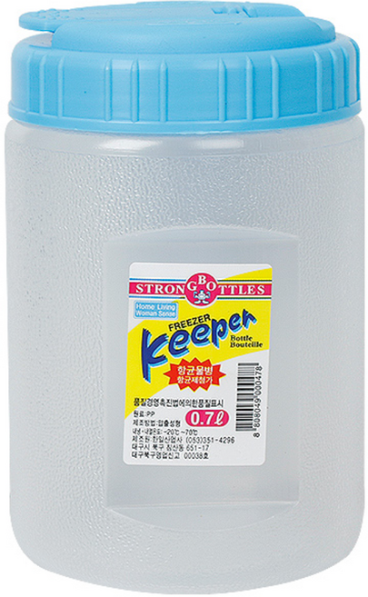 포스아트 국산 키퍼 항균 물병 BN 냉장고 주방 휴대용 물통, 0.7L, 1개