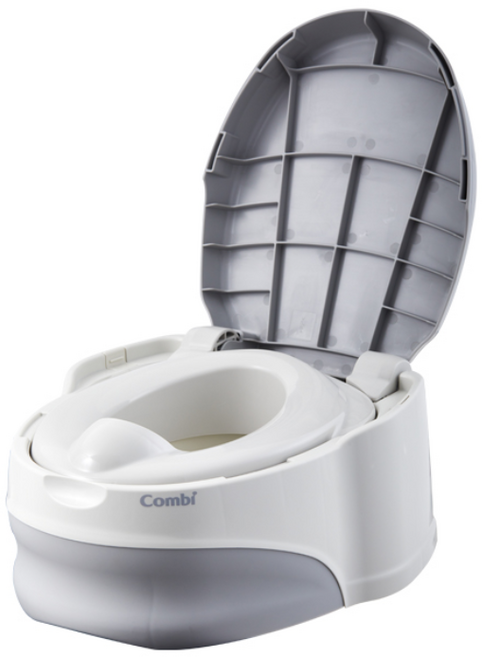 콤비 유아용 스텝업 변기, 밀크 그레이
