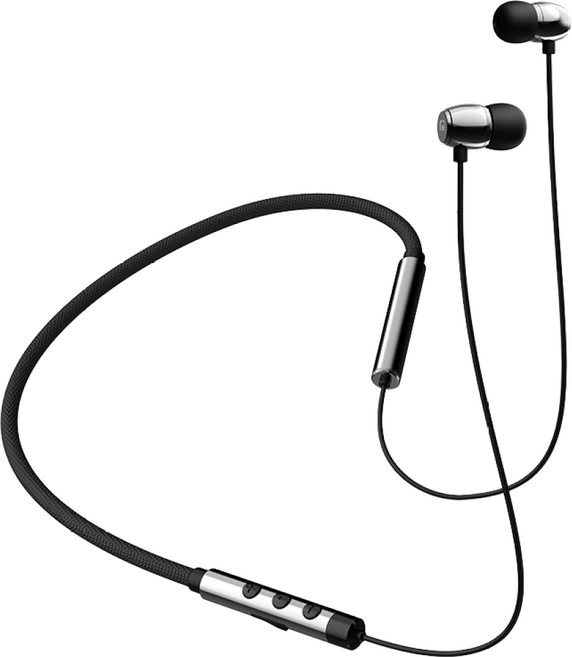 모비프렌 플렉스 L MFB-NB7100 블루투스 넥밴드 이어폰, 플렉스L 소울, 블랙